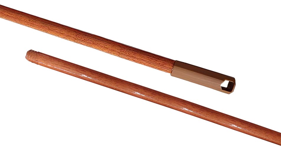 Рукоятка деревянная в ПВХ 120 см