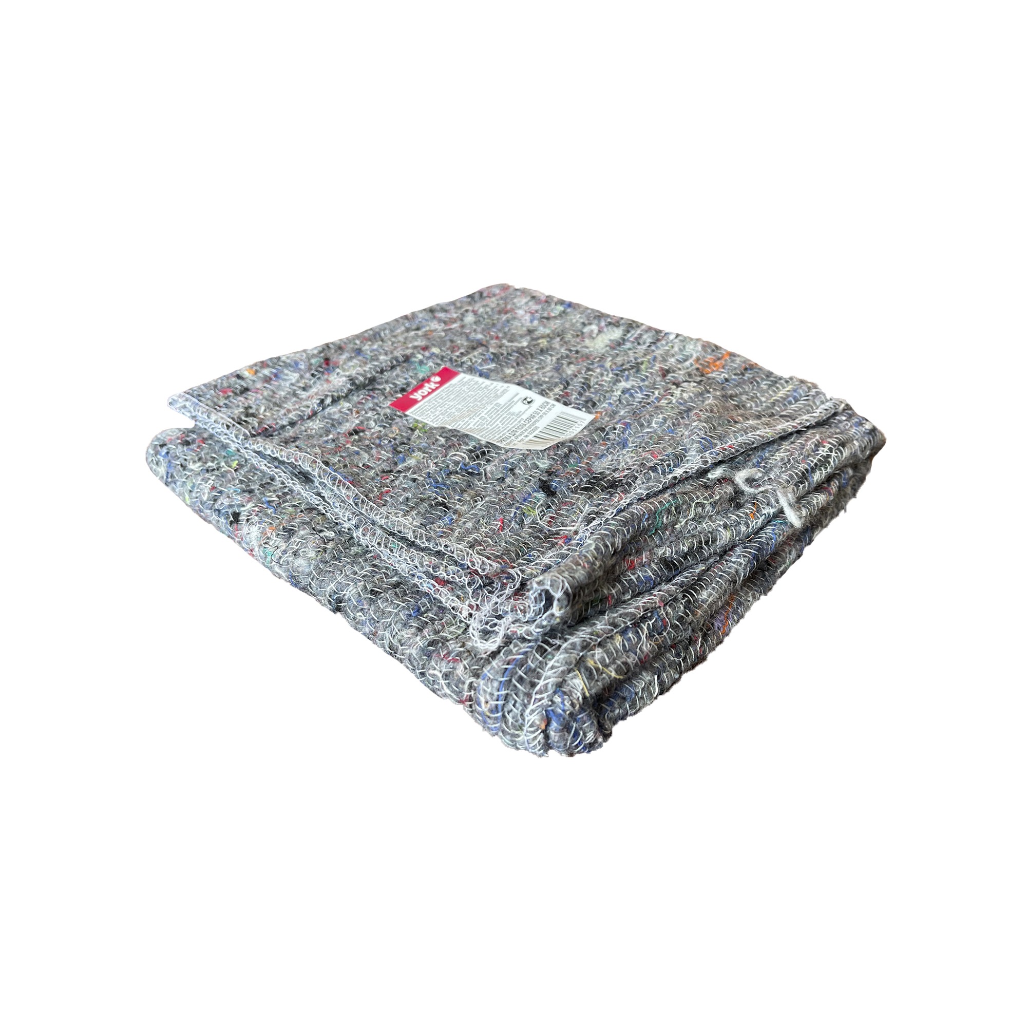 Салфетка для пола хлопковая серая 50х60 см