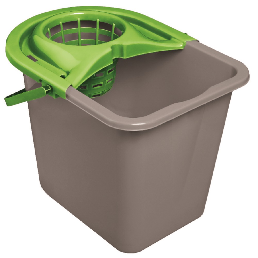 Ведро с отжимом 14 л прямоугольное