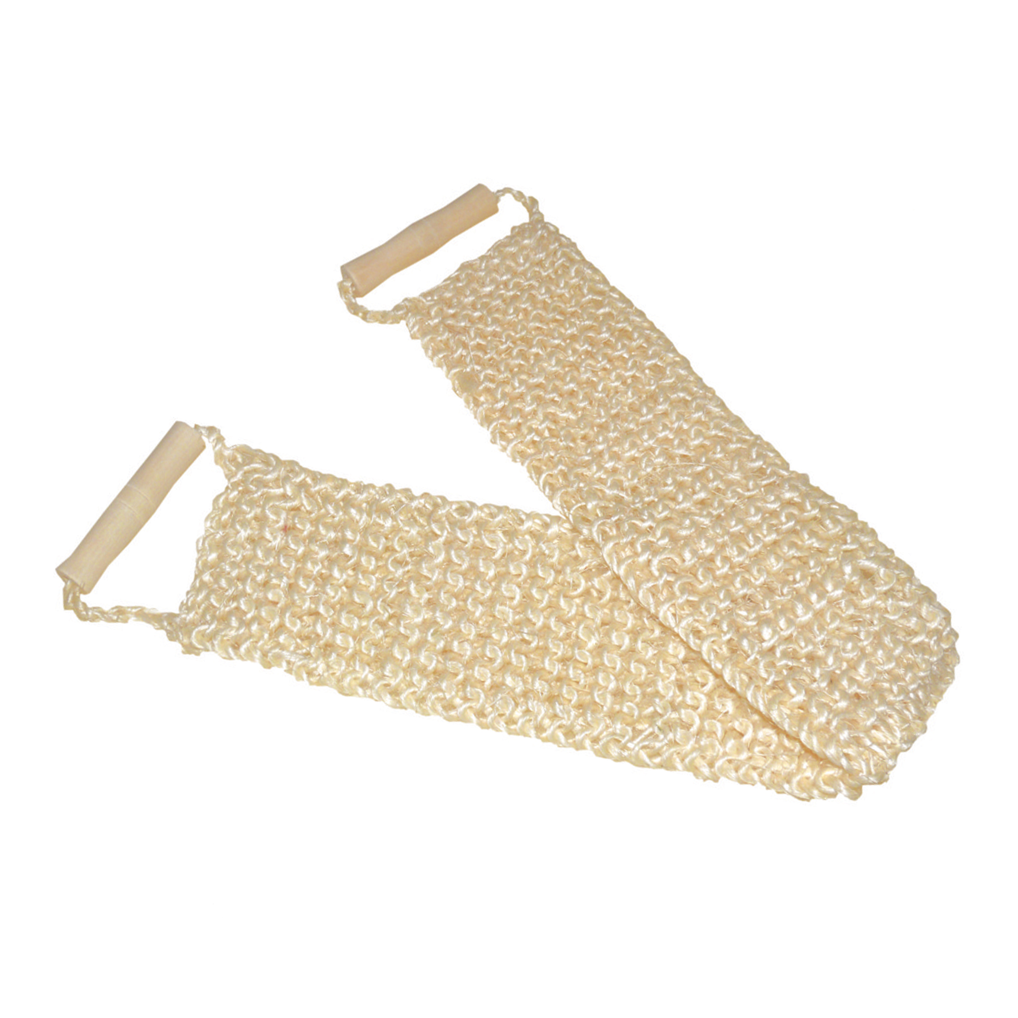 Мочалка из сизаля для мытья спины крупная вязка