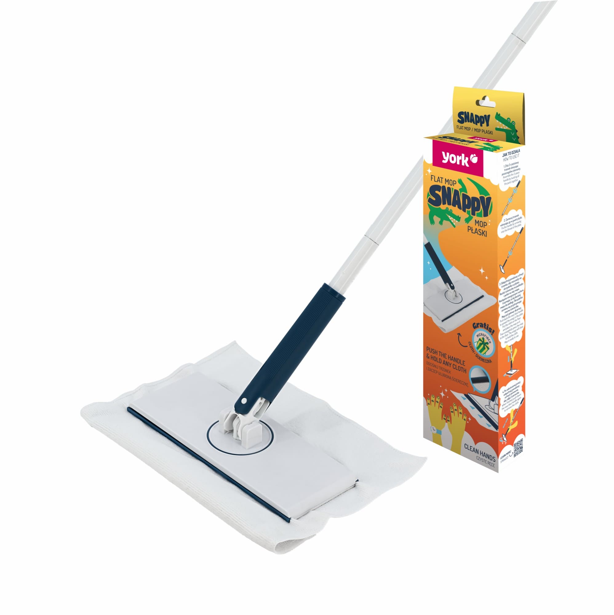 Швабра СНЭППИ с автозахватом